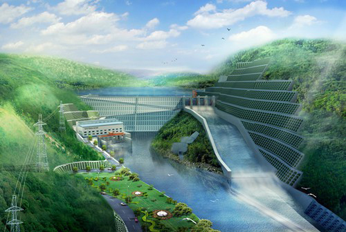路桥老挝南塔河1号水电站项目